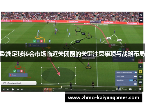 欧洲足球转会市场临近关闭前的关键注意事项与战略布局